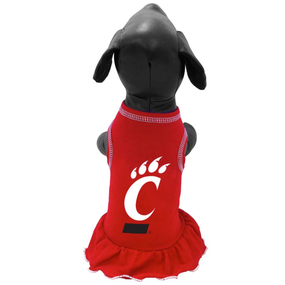 All Star Dogs Ncaa Cincinnati Bearcats Dog Cheerleader Dress Pet 